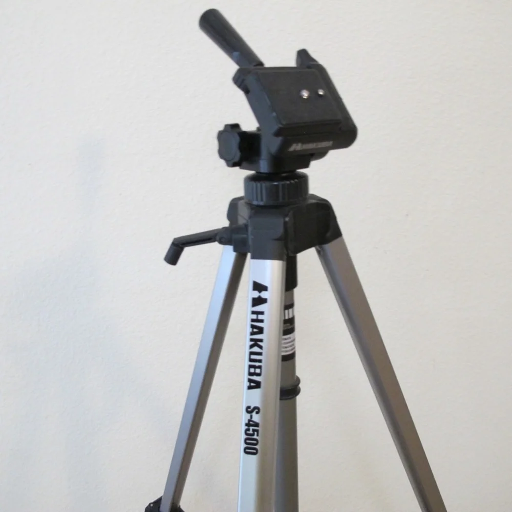 Hakuba S-4500 3-Section Tripod Strong Stable